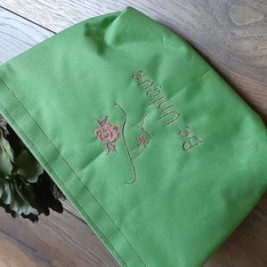 Embroidered travel bags